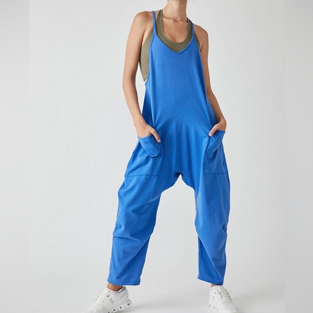 Free People Blue Women's Jumpsuit